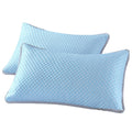2pcs Cool Ice Bean Pillowcase Summer Pillowcover Pillow Protecter Breathable