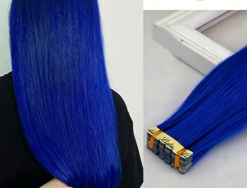 Double Weft Hair Extensions Human Hair Weave Thick Weft Real Remy Full Head 100g