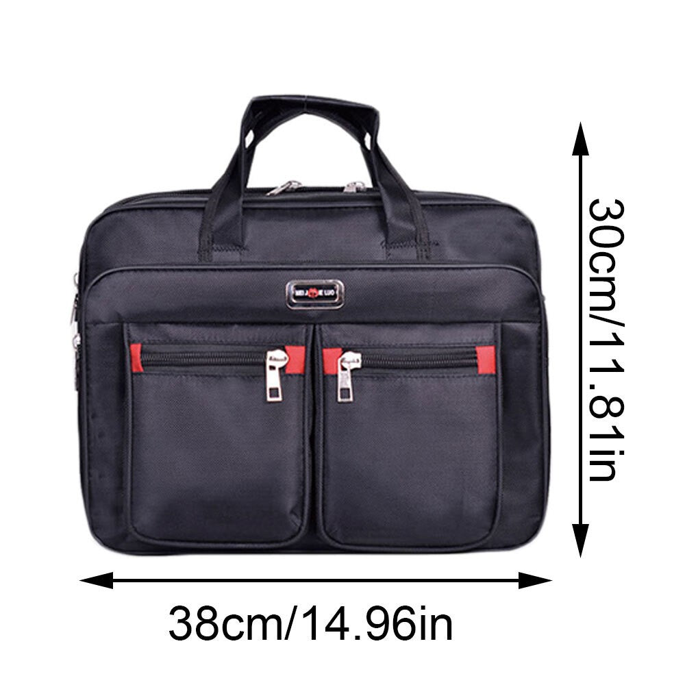Work Travel Office Document Handbag Men Laptop Messenger Shoulder Bag Briefcase