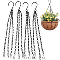 8pcs 14" 3‑Strand Heavy Duty Hanging Basket Replacement Chain for Garden Planter