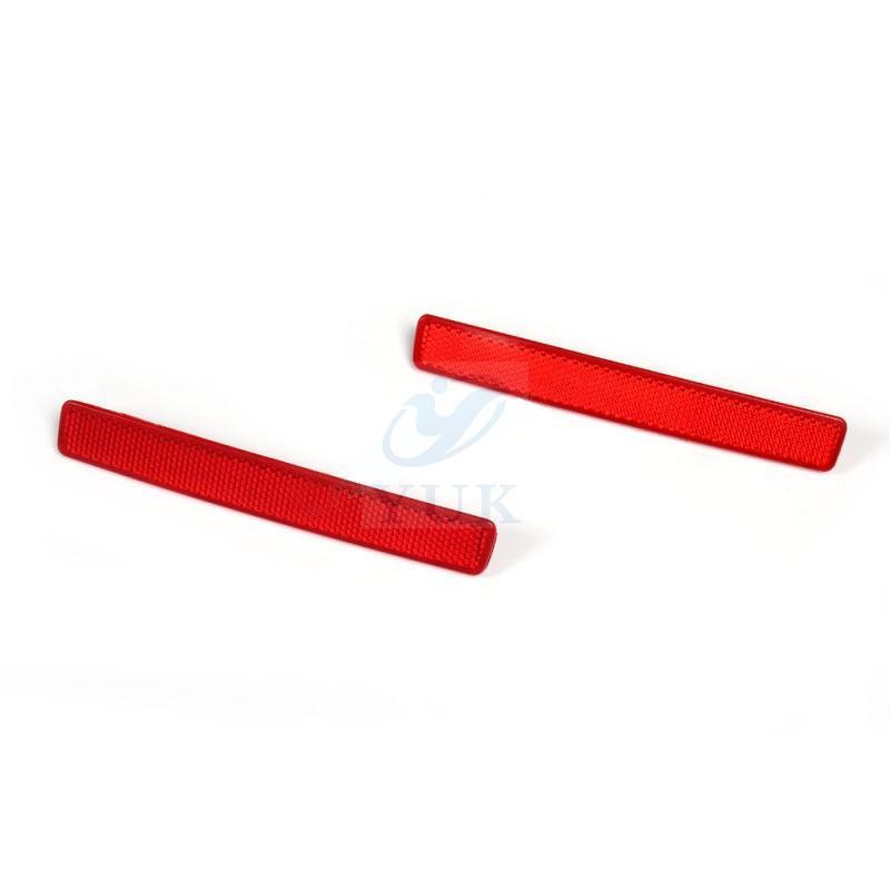 Red Lens Rear Bumper Reflector Assembly Light L+R  For VW TRANSPORTER T5 2003-11