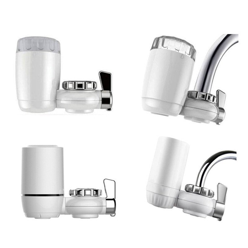 4 Pieces Tap Water Purifier Cartridge Ceramic Kitchen Water Filter Cartridge