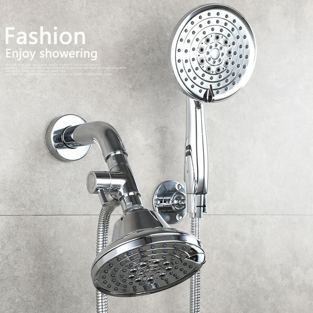 Shower Hose Splitter Bathroom Angle Valve 2 Way Chrome Shower Arm Diverter UK