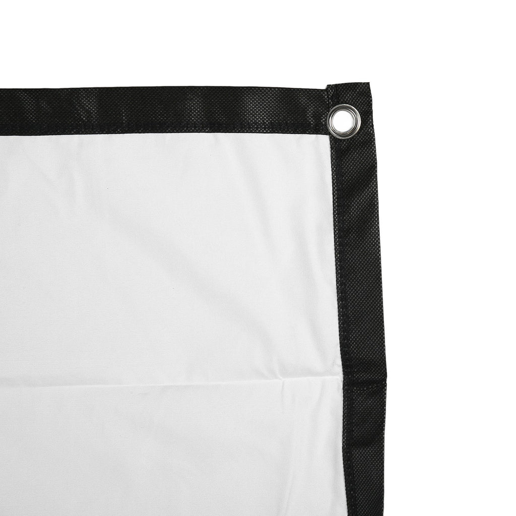 84Inch Projector Screen 16:9 Hd Projection Screen With Hook For Indoor Outdo BAJ