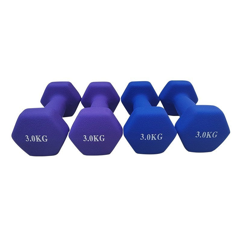 Pair 1kg 2kg 3kg Dumbbell Fitness Hand Weights Set for Women Home Gym Workout UK