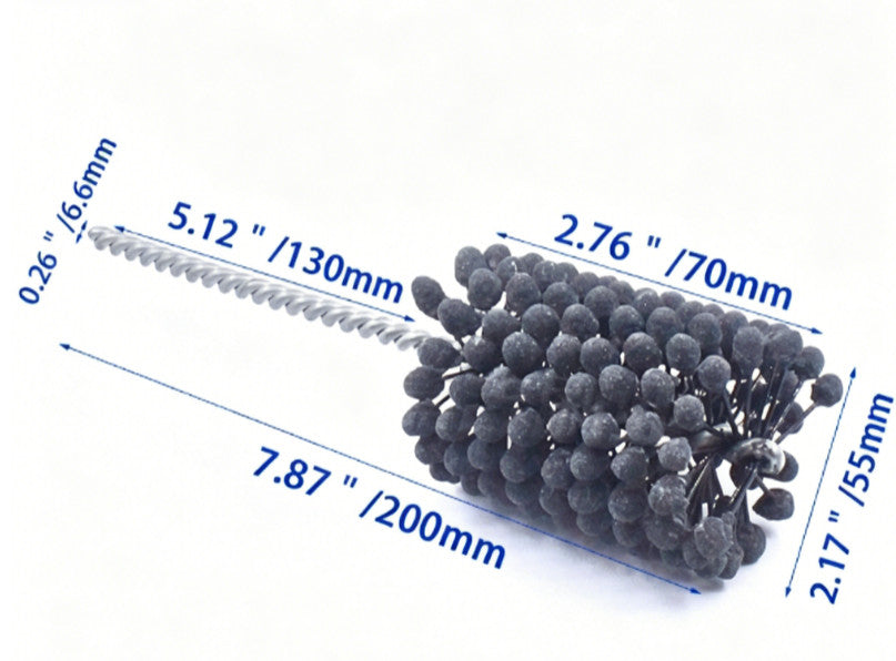 Flexible Ball Head Cylinder Hone Brush 240 Grit for Engine Bore Honing Tool