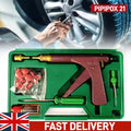 Rechargeable Emergency Tyre Puncture Repair Tools Kit Mending Kit Car Van Motorc