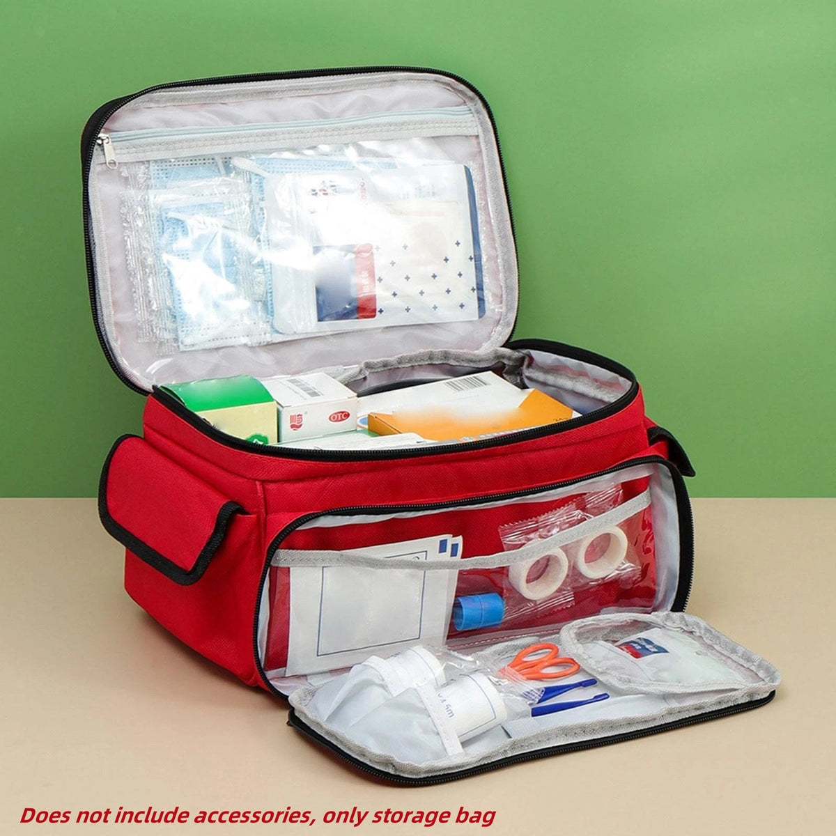 Portable Medicine Storage Bag Multi-Role Rescue Bag Organizer Outdoor Travel