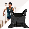 Sport Protective Chest Rig Bag Recon Combat Vest Front Pouch Kit Pack