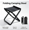 Fishing Camping Picnic Chair Seat Hiking Portable Outdoor Folding Stool UK