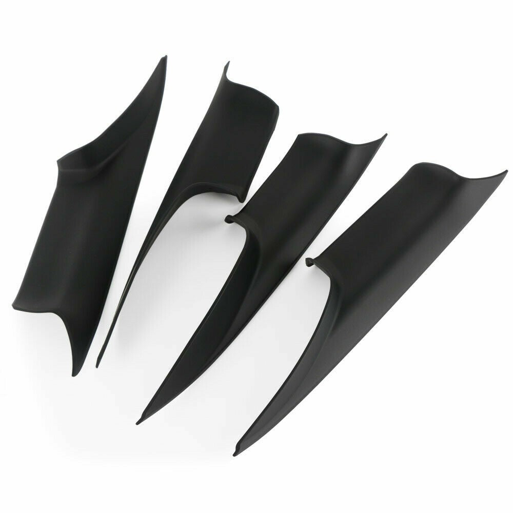 Car Interior Inner Door Panel Handle Pull Trim Cover For BMW 7 Series F01 F02.*