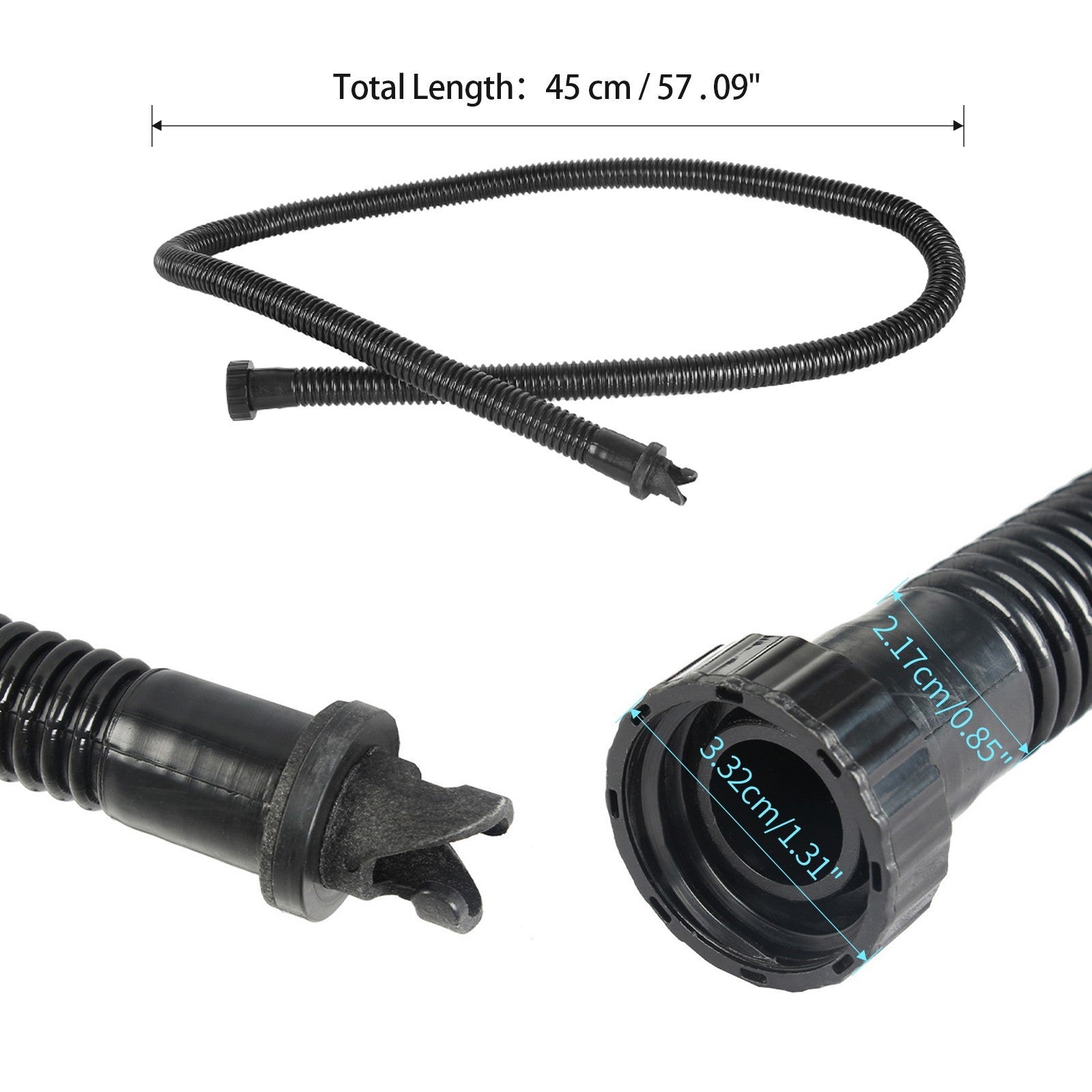 Air Pump Tube Replace Paddle Board Pump Equipment Repair Hose for SUP Boat
