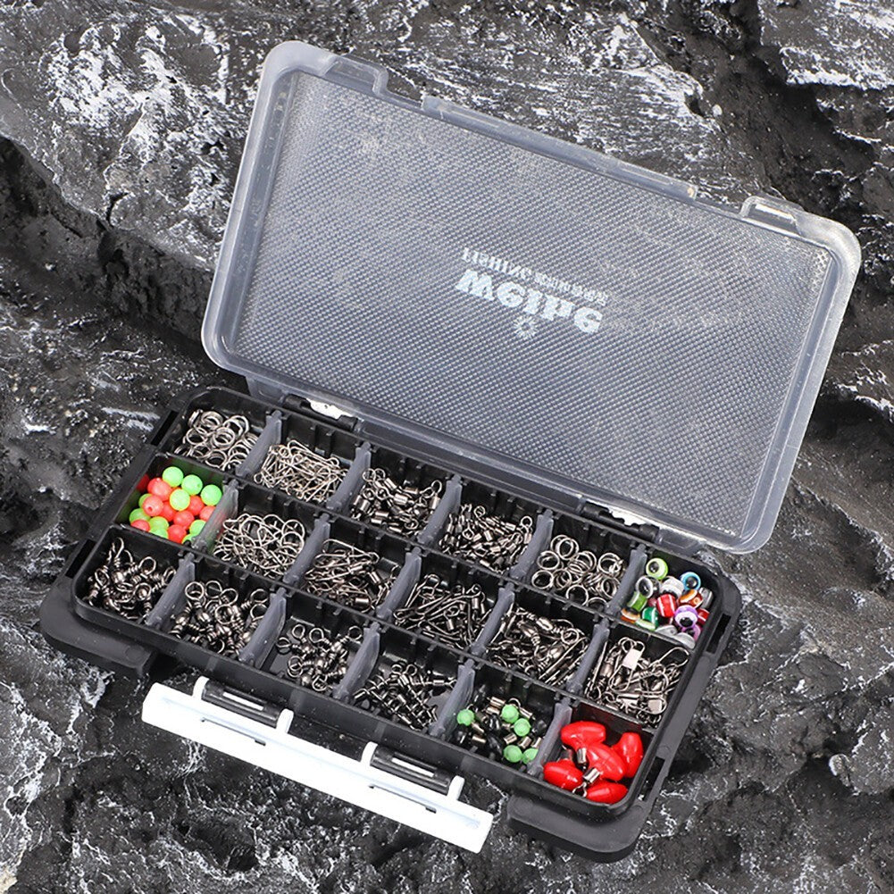 236pcs/set Sea Fishing Tackle Kit Fishing Accessories Set for Outdoor Fishing #