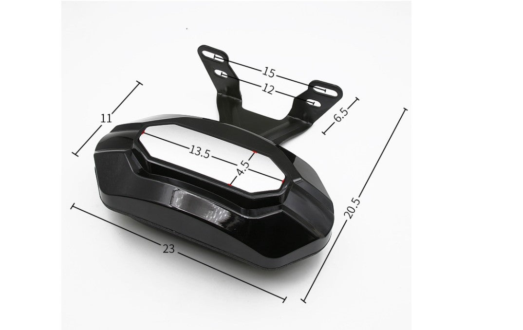 Motorcycles Universal Sissy Bar Rear Passenger Back Rest Backrest Pad Cushion