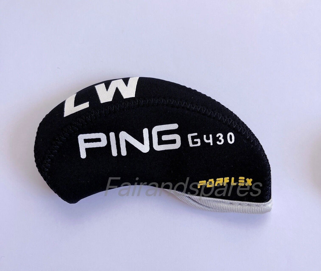 New 10Pcs Golf Iron Covers Head cover For PING Neoprene Black