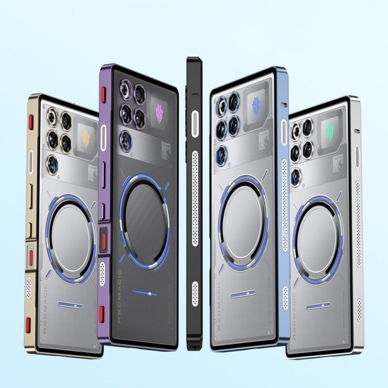 Magnetic Metal Bumper  For ZTE RedMagic 11S 11 Pro+ / Pro