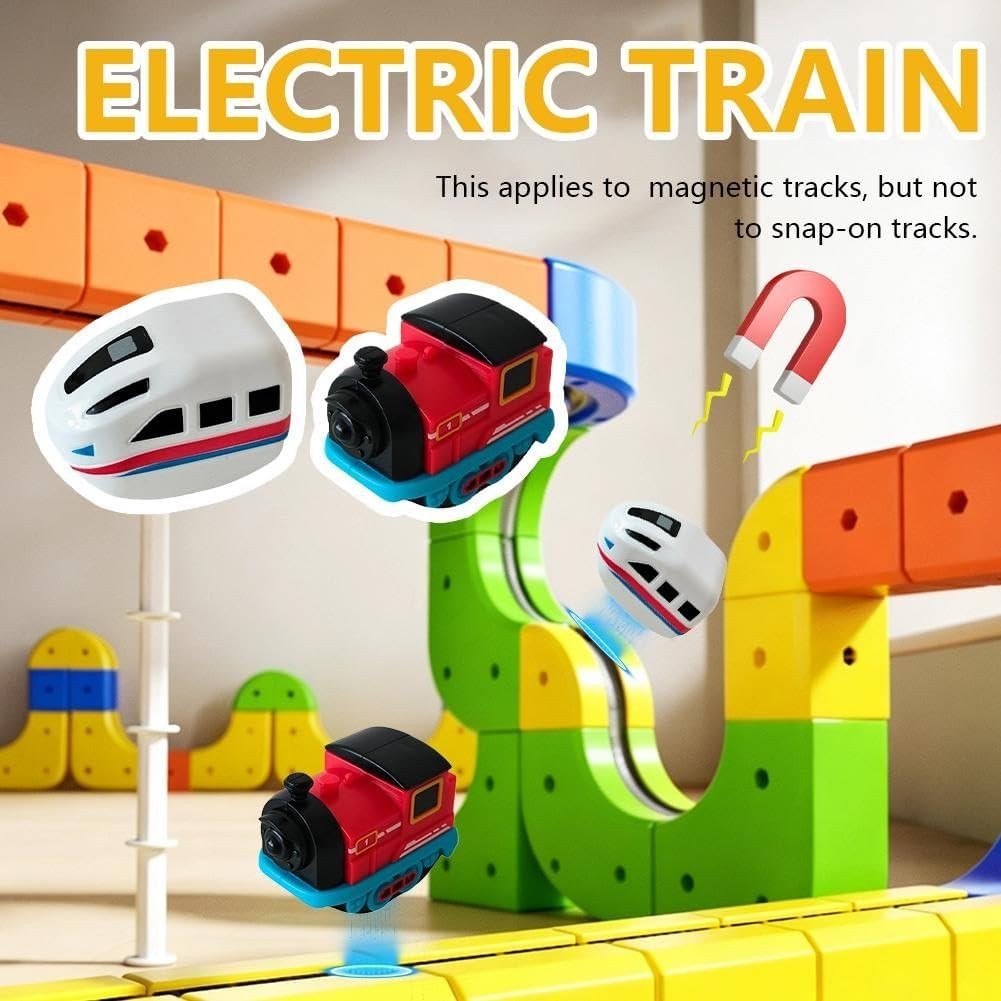 Replacement Magnetic Electric Train Cars for klick Rail Magnectic Track