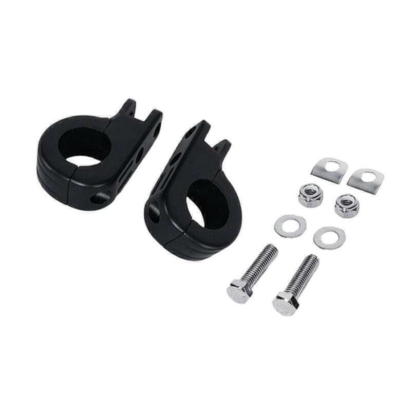 1‑1/2" 38mm Motorcycle Highway Foot Peg Mount Clamp Engine Crash Bar For Harley
