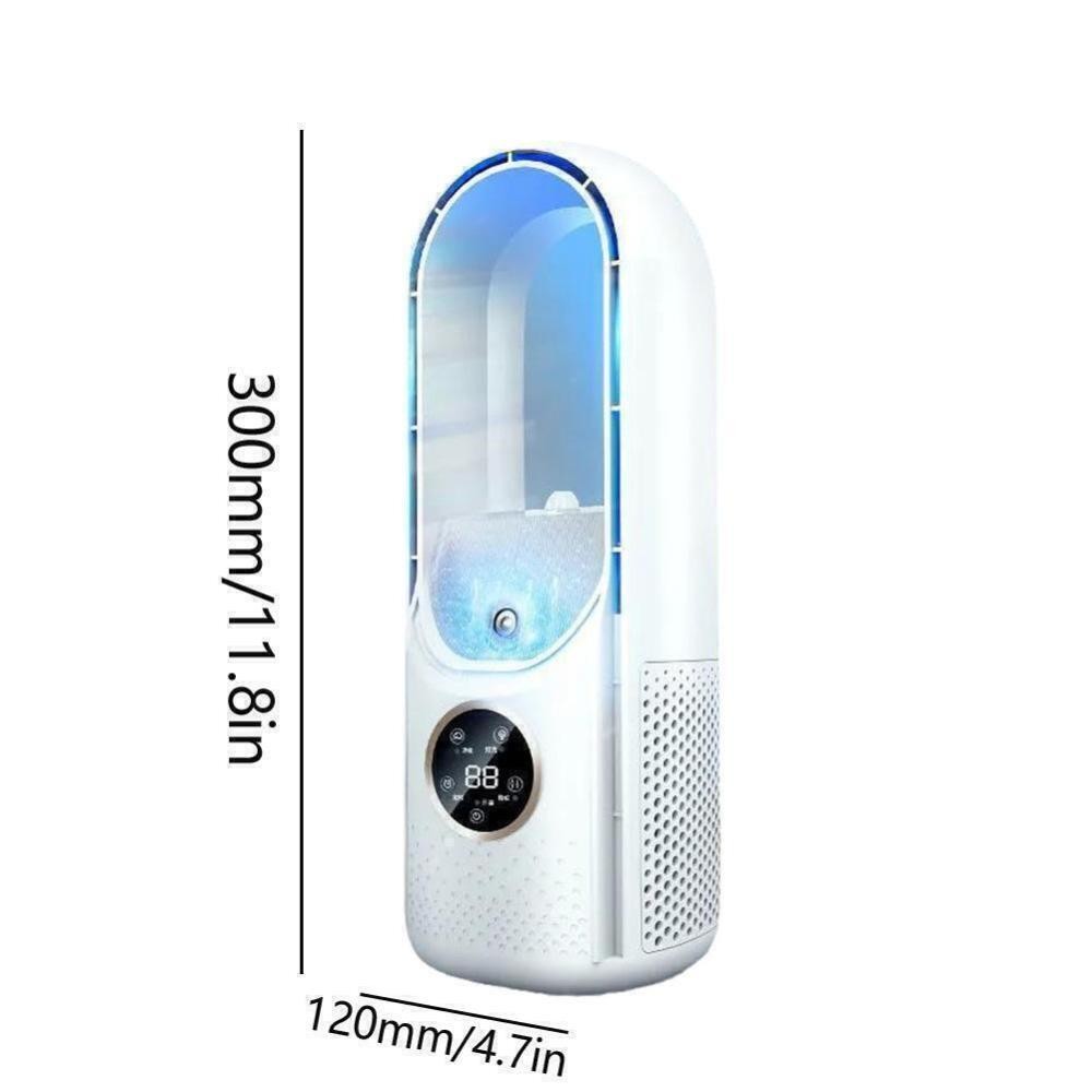 Portable Air Conditioner Cooling Fan, Mini Air Conditioning Unit Quiet 6 Speed