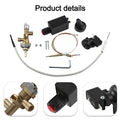 7pcs Patio Gas Heater Replacement Parts Safety Kit Brass Valve Thermocouple