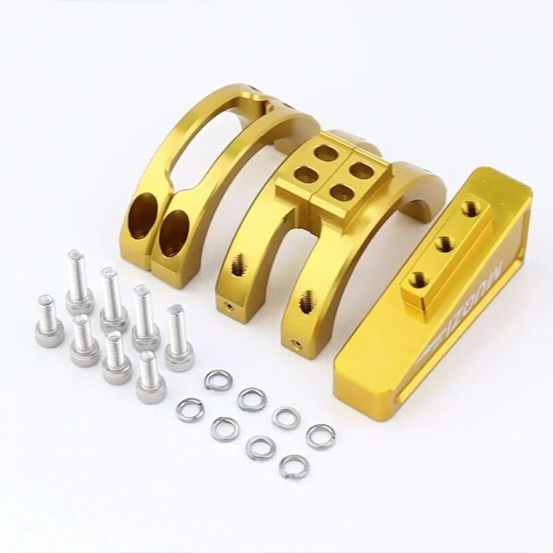 Folding Bike Front Bag Carrier Mount Adapter for Bicycle Front Bag Holder Tool