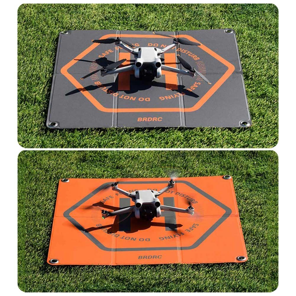 50cm Drone Day Night Landing Pad Launch Helipad For DJI Mavic Mini Air Series