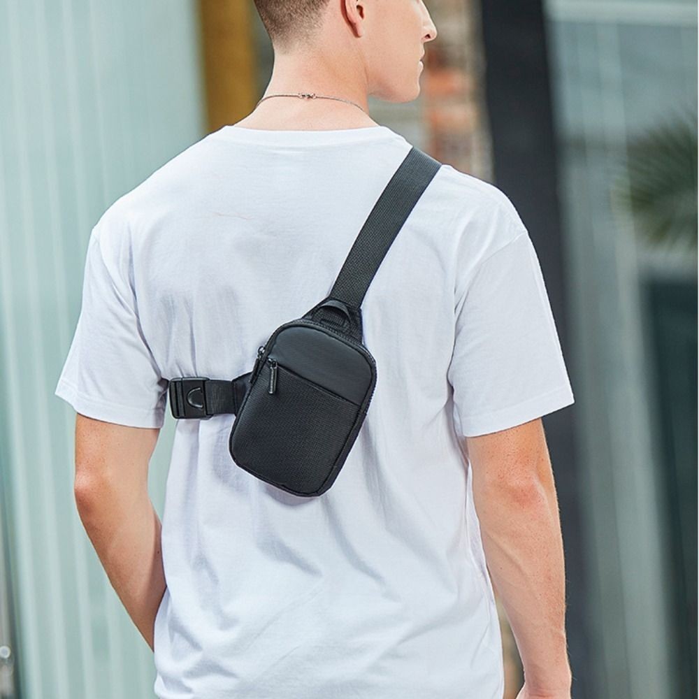 Mini Men's Chest Bag Canvas Small Sling Pack New Shoulder Crossbody Bag