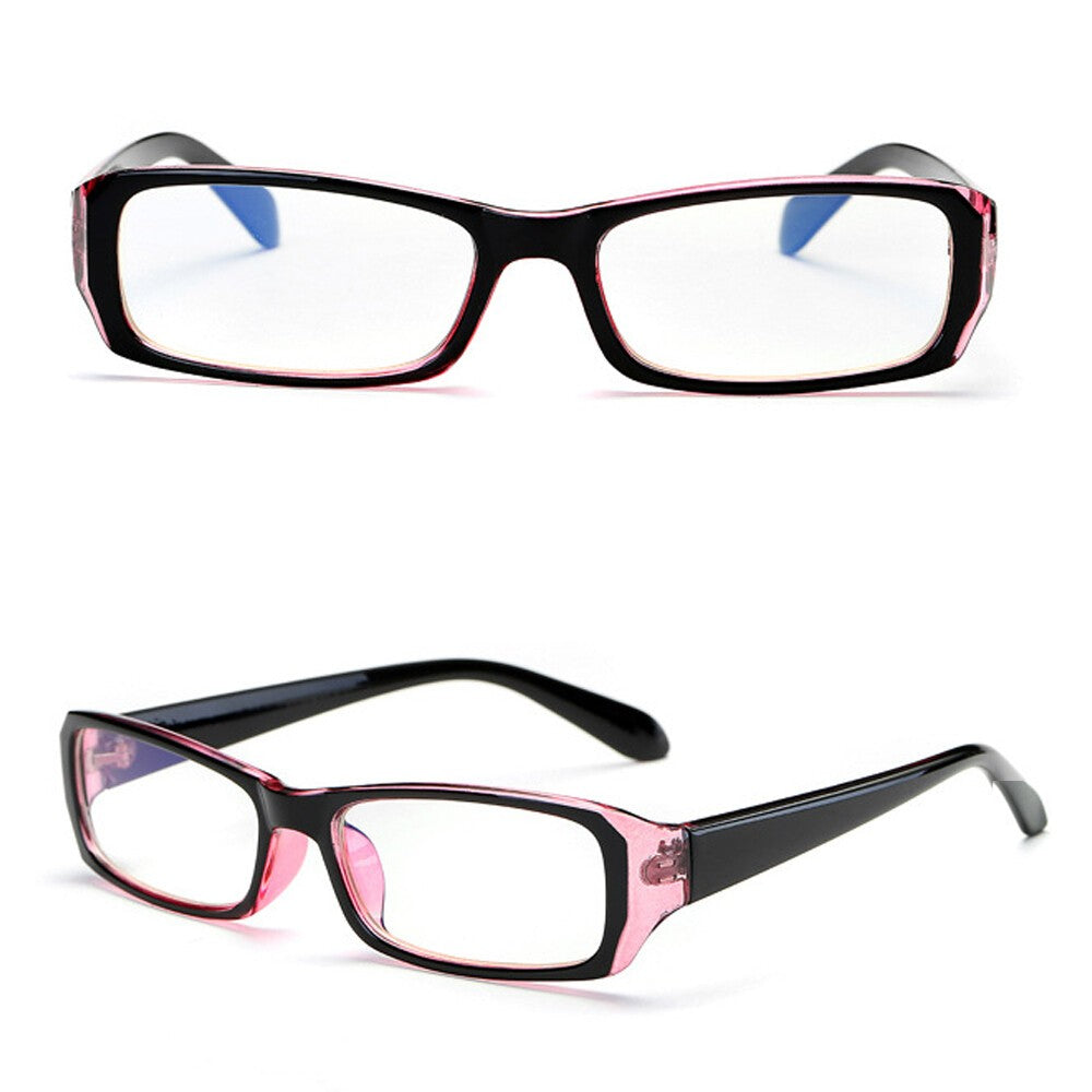 High Power Reading Glasses +6.50 +7.00 +7.50 +8.00 Strength Black Plastic Frame