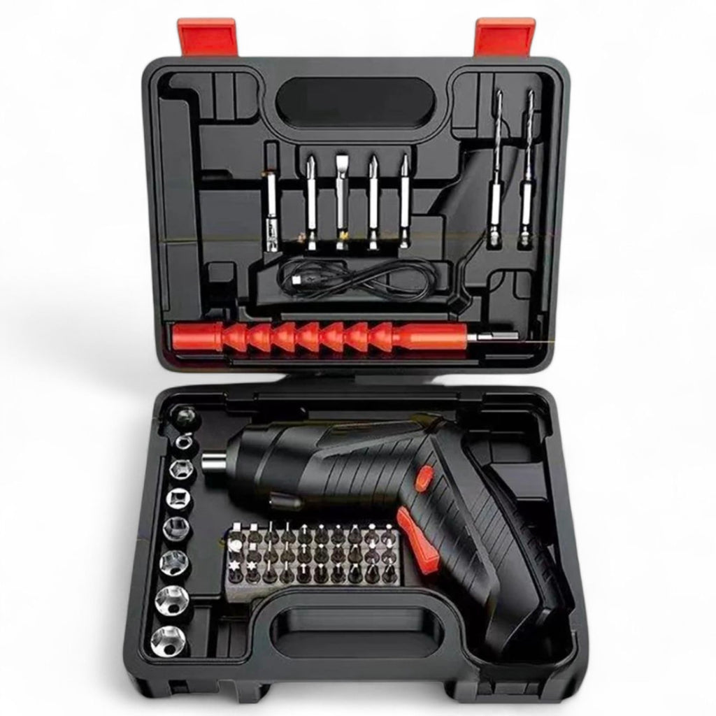 Electric Driver Screwdriver Rechargeable 47 in 1 Cordless Electric Drill Set