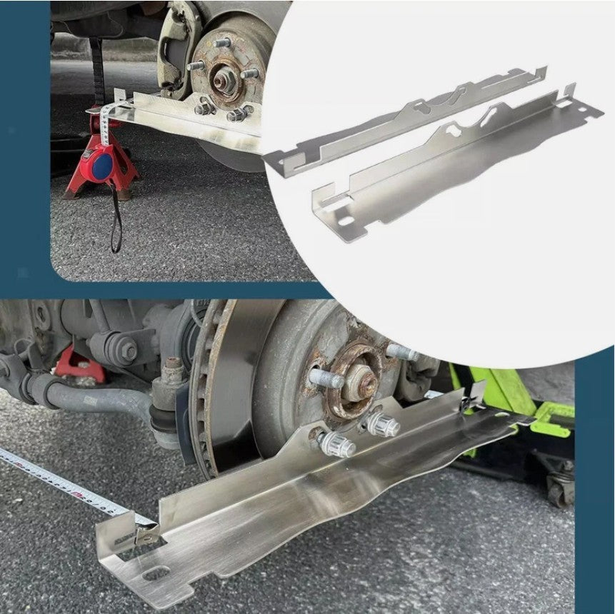 2X Wheel Alignment Tool Toe Plates Accurate Measurements with 2 Tape Measures