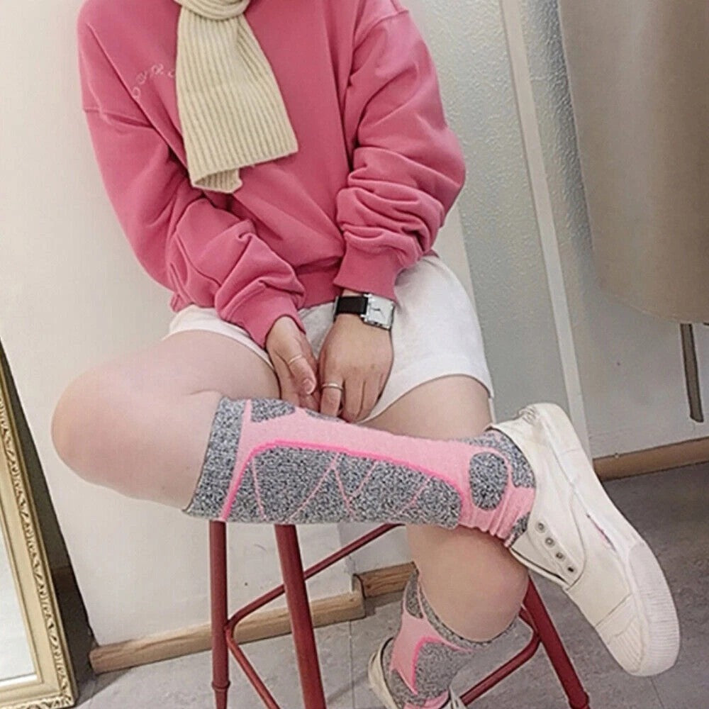 5000mAh Electric Heated Socks Foot Winter Warmer Sock Rechargeable Battery Power