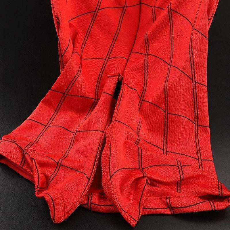 Spiderman Mask with Ring Remote Control Eye Closing Blinking Eyes Helmet Cosplay