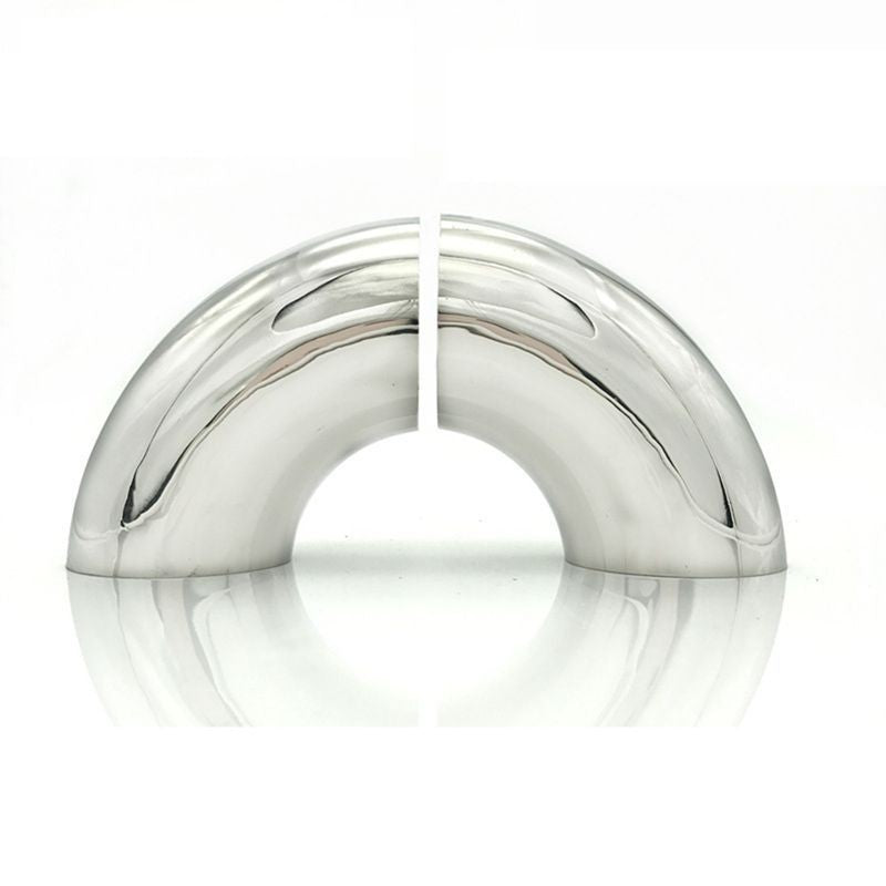 3 Inch 201 Stainless Steel 76mm 90 Degree Bend Elbow Exhaust Pipe Excellent
