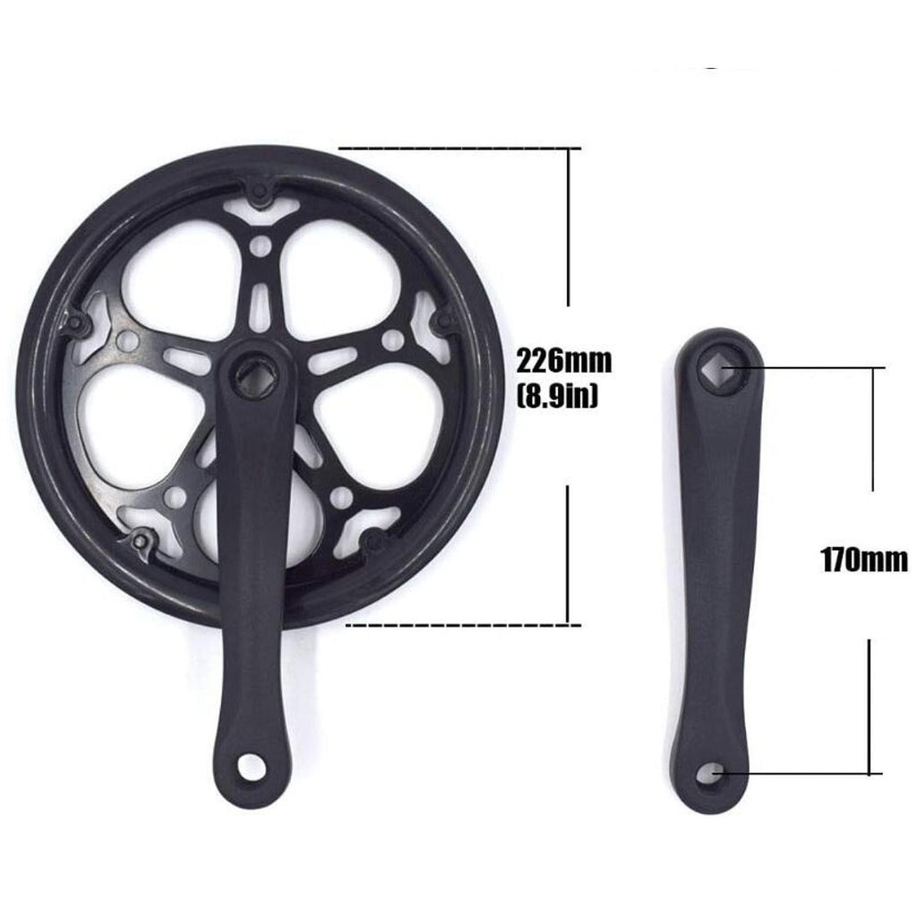 Bike Crankset 52T Chain Wheel City Folding Bicycle Crankset