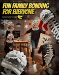 Silly Dino Plush Wearable Sillydino Skeleton Plush Hood,Soft Spinosaurus Outfit