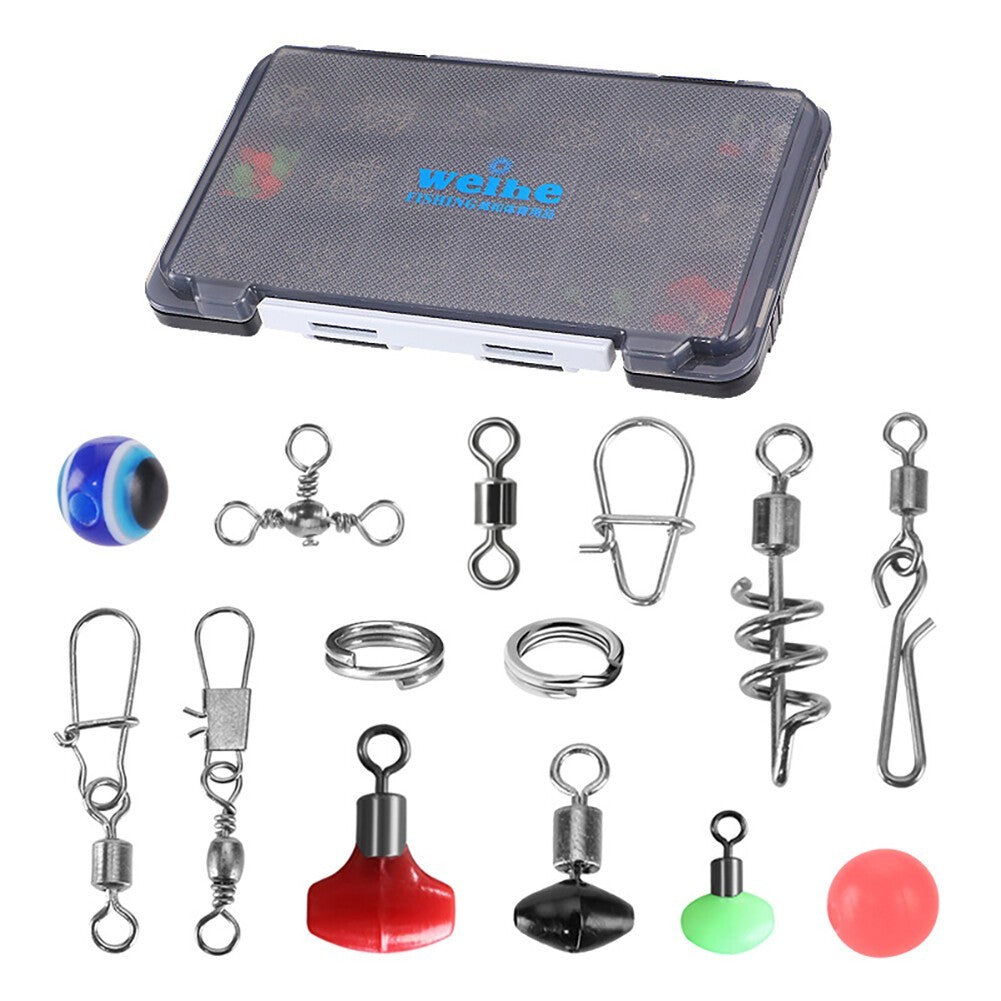 236pcs/set Sea Fishing Tackle Kit Fishing Accessories Set for Outdoor Fishing #