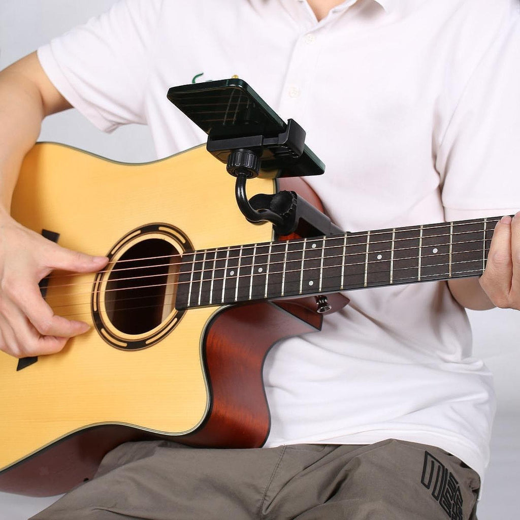 Guitar Phone Holder Mount Teaching Accessories Phone Clamp Professional