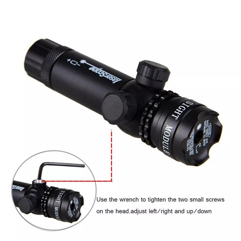 Tactical Red Dot Laser Sight Designator Air Gun Rifle Mount Hunting Scope