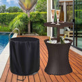 Patio Cool Bar Side Table Cover Water Resistant Oxford Full Coverage for Outdoor