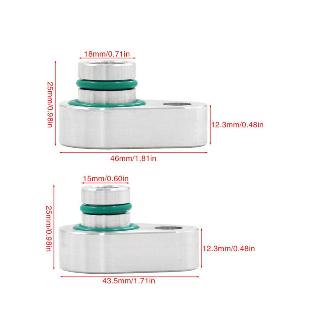 Air Conditioning Block off Kit Green Sealing Seal Rear A/C Block-off Kit