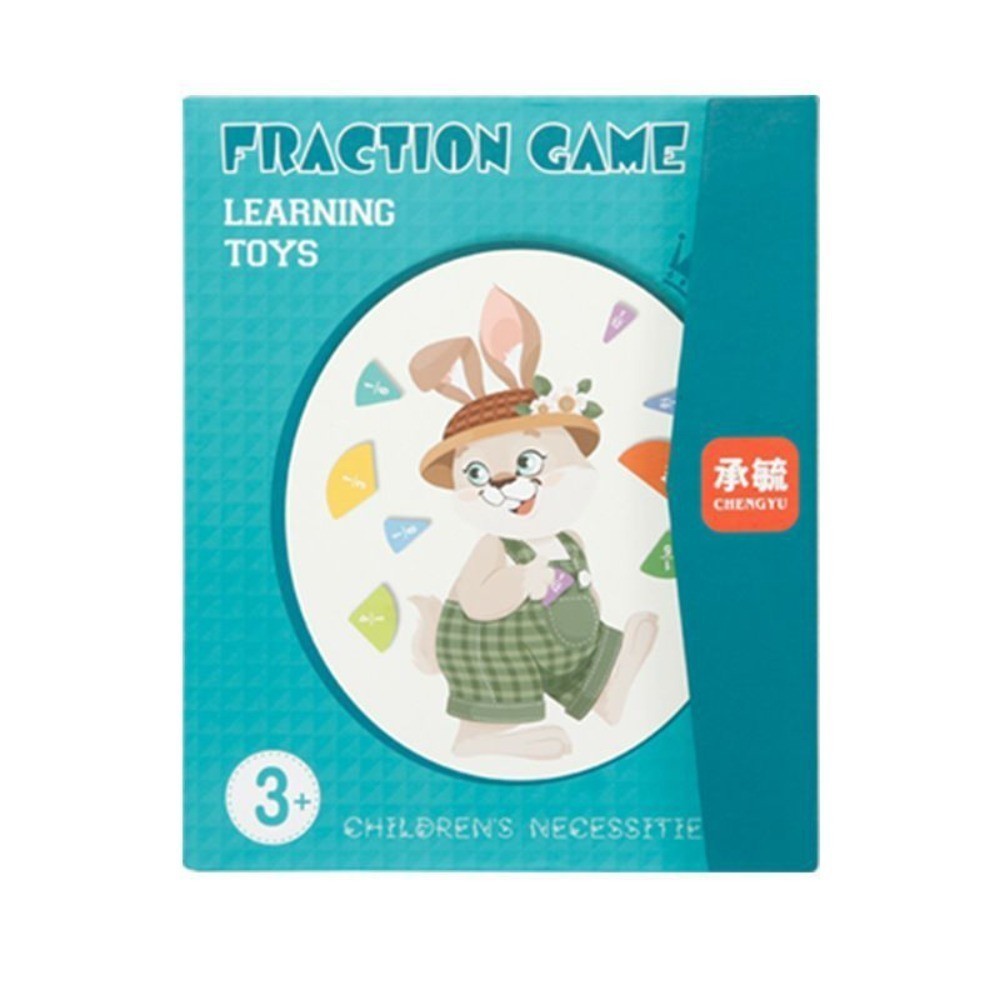 Enlightenment Magnetic Fraction Learning Math Toy Math Teaching Aids  Children