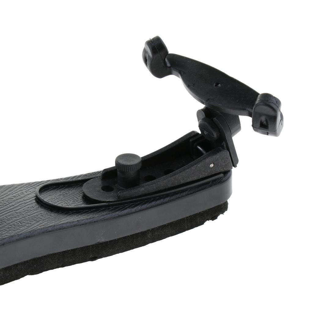 Adjustable Viola Shoulder Rest for 15.5 16 16.5inch with Collapsible Feet