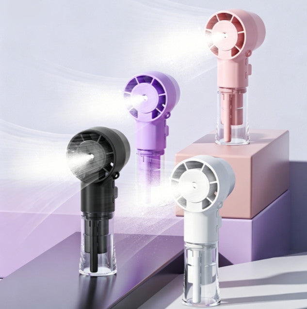 Handheld Fan Spray Fan with Water Mist - Personal Cooling