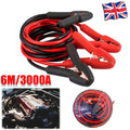 6M Heavy Duty Jump Leads 3000AMP Car Van Battery Starter Booster Cables Jumper