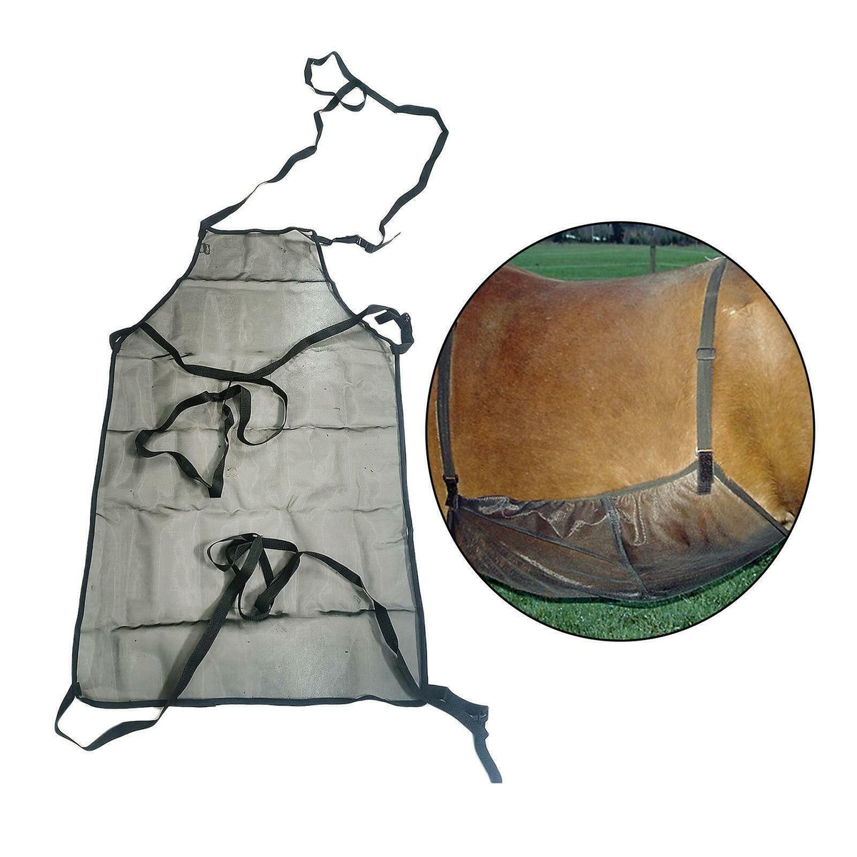 Horse Pony Fly Sheet Rug Belly Protection Insect Repellent Blanket