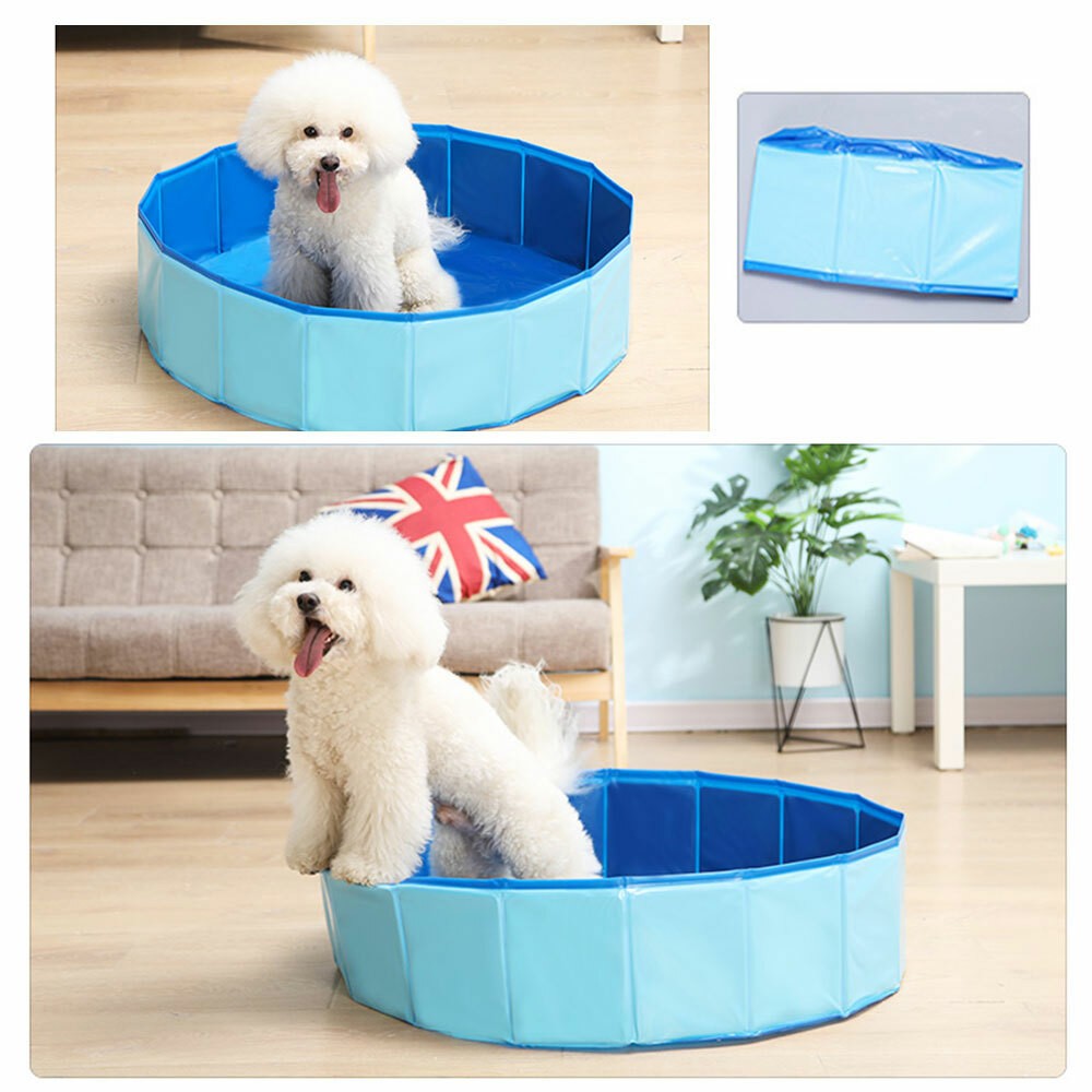 Portable Foldable Pet Bathing Pool for Large Dogs Ideal Swimming and Paddling