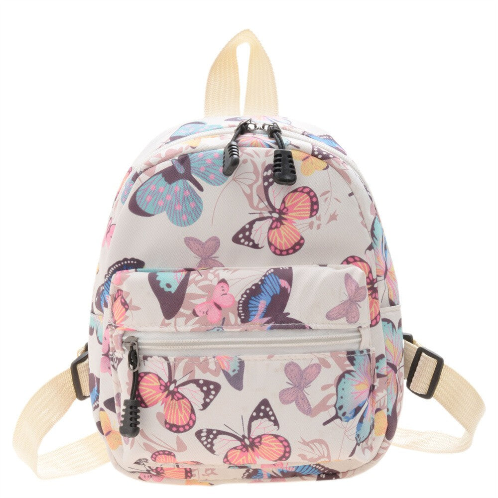 Women Ladies Small Mini School Backpack Travel Cute Canvas Shoulder Bag Rucksack