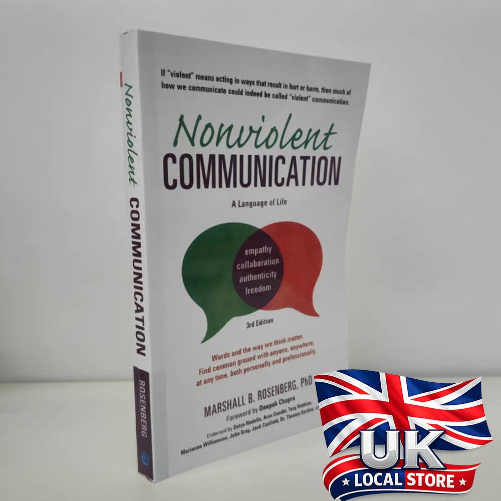 Nonviolent Communication 3rd Ed - Paperack-by Marshall B. Rosenberg PhD