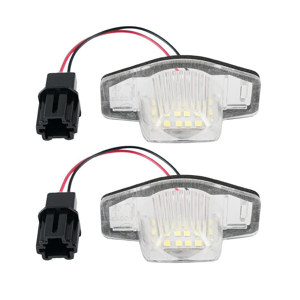 2x LED Number Plate Licence Light Fit Honda Jazz Insight Odyssay CRV FR-V Stream