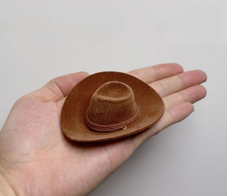 For 12" Action Figure Male Female Soldier Custom Modern Cowboy Hat Model 1/6
